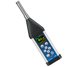 Medidor de Pressão sonora – Sonômetro – Decibelímetro SVAN 971 – Svantek, com bandas de frequência, gravador de audio.